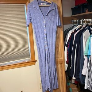 Free People Riding Waves Sweater Midi Dress